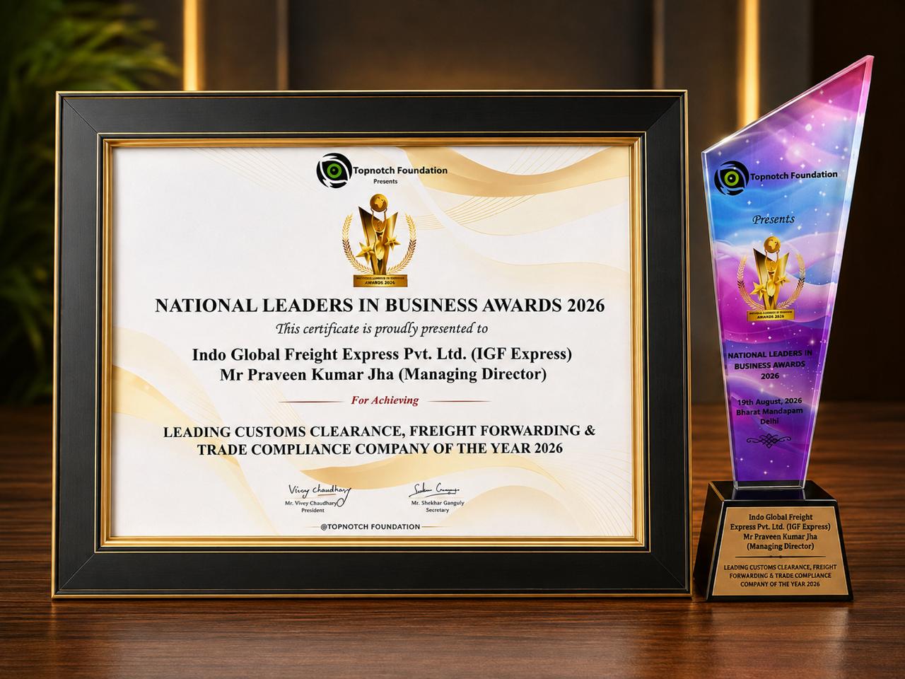 National Summit Recognition Ceremony